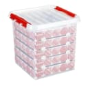 Sunware Aufbewahrungsbox Q-line Weihnachtsbox 38 L Kunststoff Bild 1