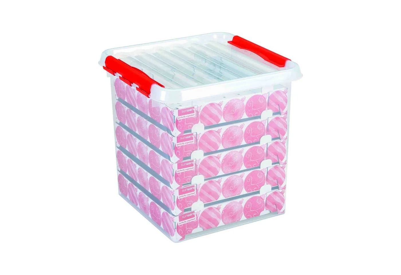 Sunware Aufbewahrungsbox Q-line Weihnachtsbox 38 L Kunststoff - Bild 2