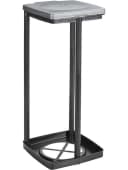 Sunware Müllsackhalter Quadra Schwarz Silber für 120L Bild 2