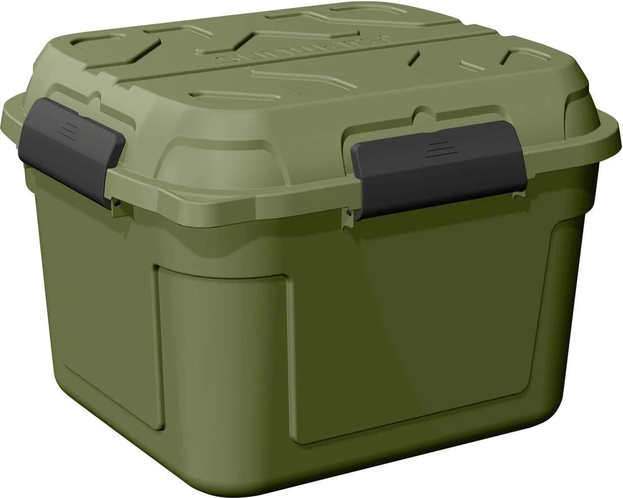 Sunware Aufbewahrungsbox Q-Line 90L wasserdicht grün schwarz - Bild 3