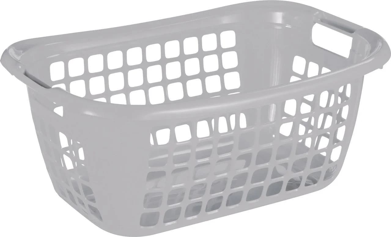 Sunware Wäschekorb Basic 48L Silber Kunststoff - Bild 2