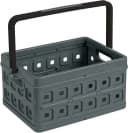 Sunware Klappbox Square 24L Anthrazit Stabil Zusammenklappbar Bild 2