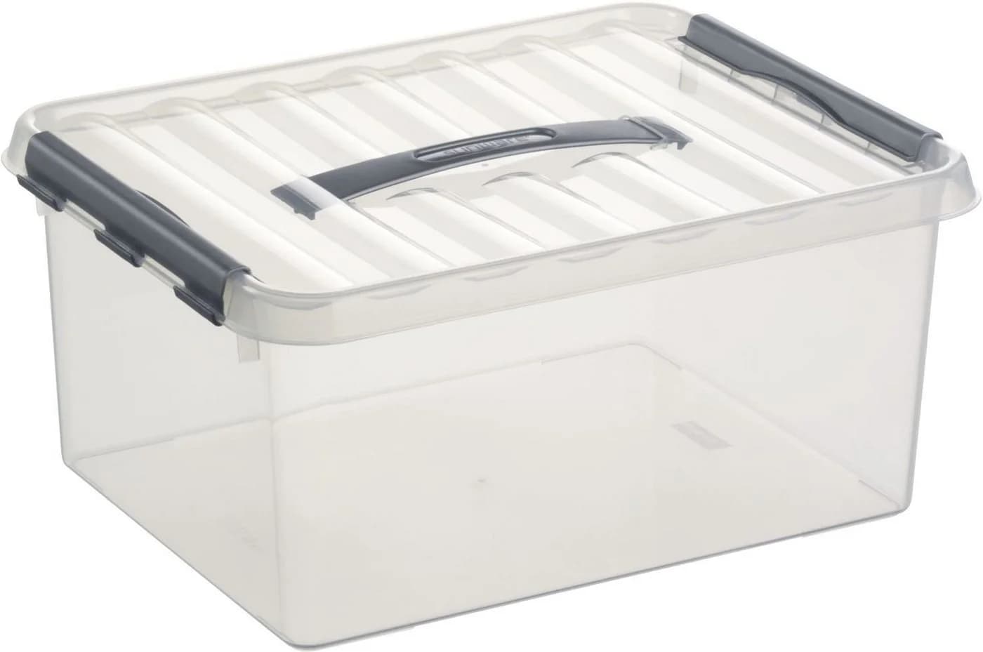 Sunware Aufbewahrungsbox Q-Line mit Deckel 40x30 transparent