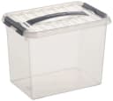 Sunware Aufbewahrungsbox Q-Line Transparent mit Clip-Verschluss Bild 1
