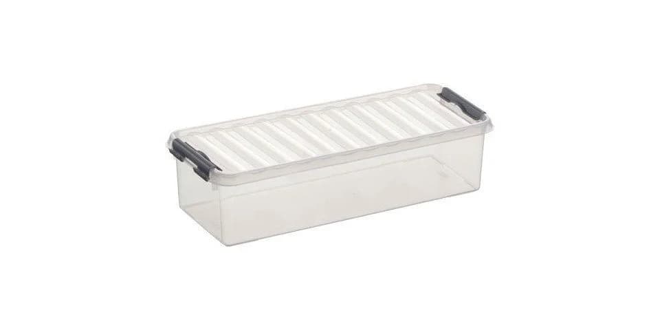 Sunware Aufbewahrungsbox Q-Line mit Deckel Transparent - Bild 2