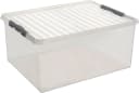 Sunware Aufbewahrungsbox Q-Line 120 L mit Deckel Transparent Bild 1