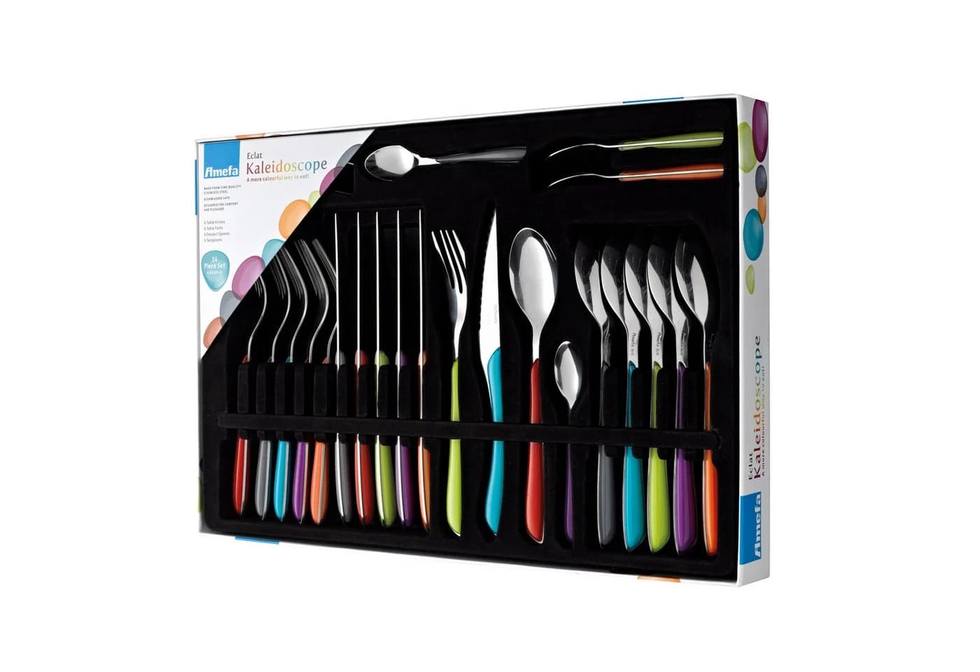 Amefa Besteck-Set ECLAT 24-tlg. 6 Personen Edelstahl Rostfrei 18/0 Silber - Bild 4