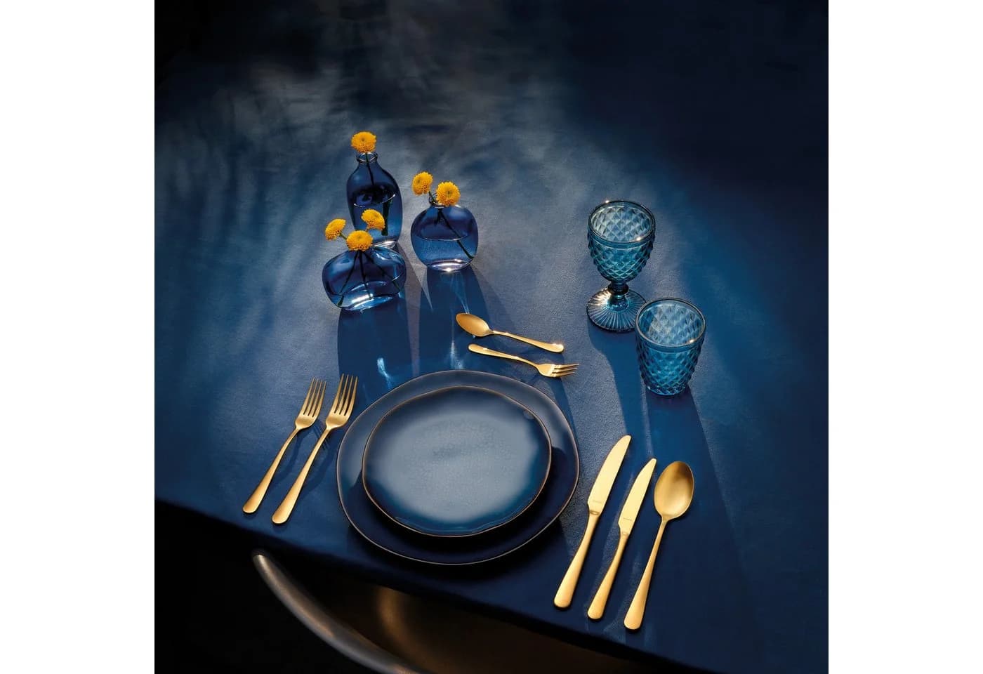 Amefa Espressolöffel AUSTIN 6er Set Gold PVD mattiert