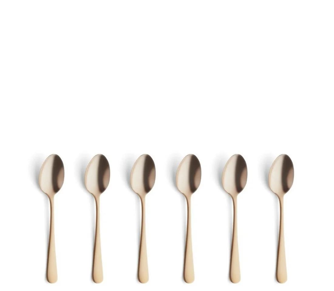 Amefa Espressolöffel AUSTIN 6er Set Gold PVD mattiert - Bild 2
