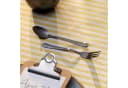 Amefa Kuchengabel AUSTIN 6er Set Schwarz PVD Veredelung Bild 5