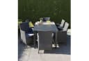 Keter Gartenstuhl Iowa Graphit Kunststoff Rattan-Optik mit Kissen Bild 1