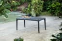 Allibert Girona Gartentisch Anthrazit Kunststoff Pflegeleicht Bild 2