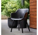 Keter Gartenstuhl Noa 2 Stk. mit Metallbeinen Graphitgrau Bild 4