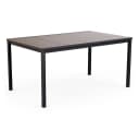 Keter Gartentisch Signature Porto 160 cm Walnuss Stahl Bild 2