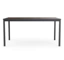 Keter Gartentisch Signature Porto 160 cm Walnuss Stahl Bild 4