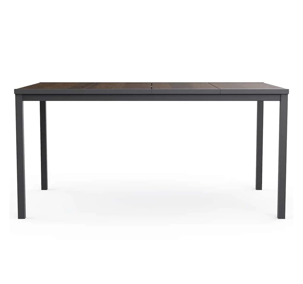 Keter Gartentisch Signature Porto 160 cm Walnuss Stahl - Bild 4
