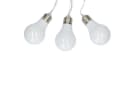EDCO Deko-Lichterkette Warmweiß 10x Glühlampenform Batteriebetrieben Bild 3