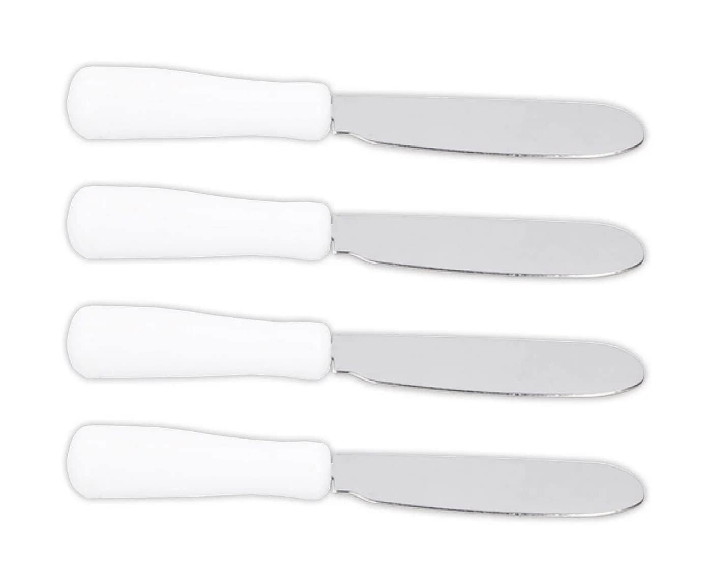 Alpina Buttermesser Set 4-teilig Edelstahl Weiß - Bild 2