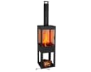 BBQ Collection Feuerschale Gartenkamin Schwarz Metall Bild 2