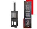 BBQ Collection Feuerschale Gartenkamin Schwarz Metall Bild 3
