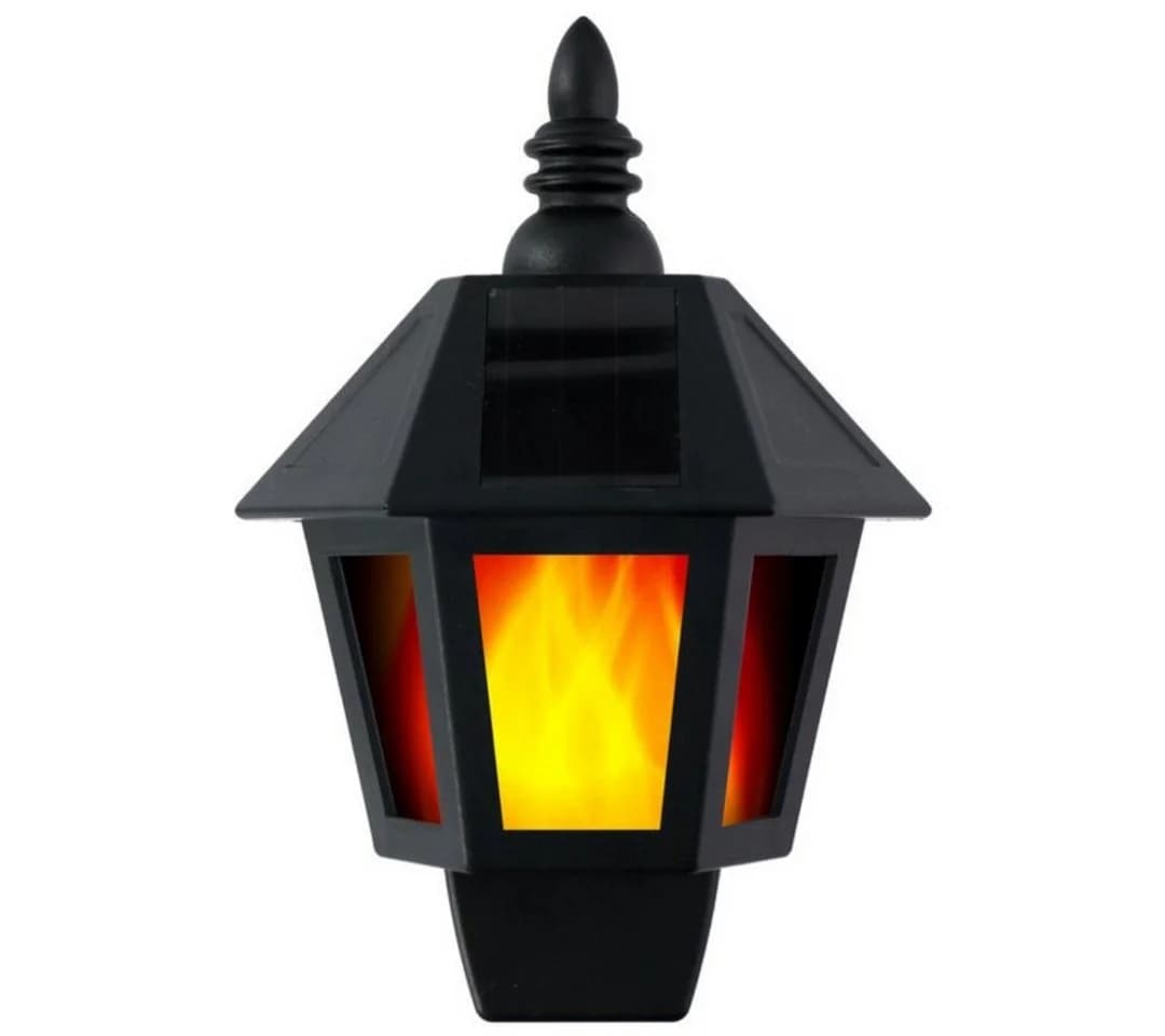 Grundig Solar Wandleuchte 31 LED Außen Garten 2in1 Lampe Solarbetrieben - Bild 2