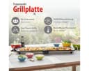 Alpina Grillplatte Teppanyaki XL Schwarz Bild 1
