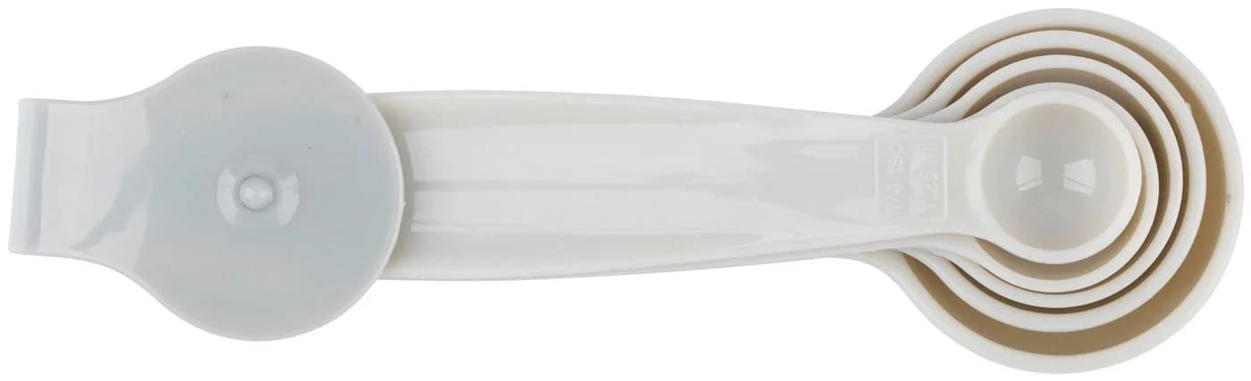 Alpina Messlöffel Set 5-tlg. Grau Kunststoff