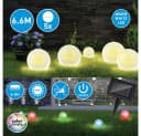 Grundig LED Lichterkette Außen Weiß Bild 5