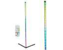 Grundig RGB LED Stehlampe mit Musikmodus und Dimmer Schwarz Bild 2
