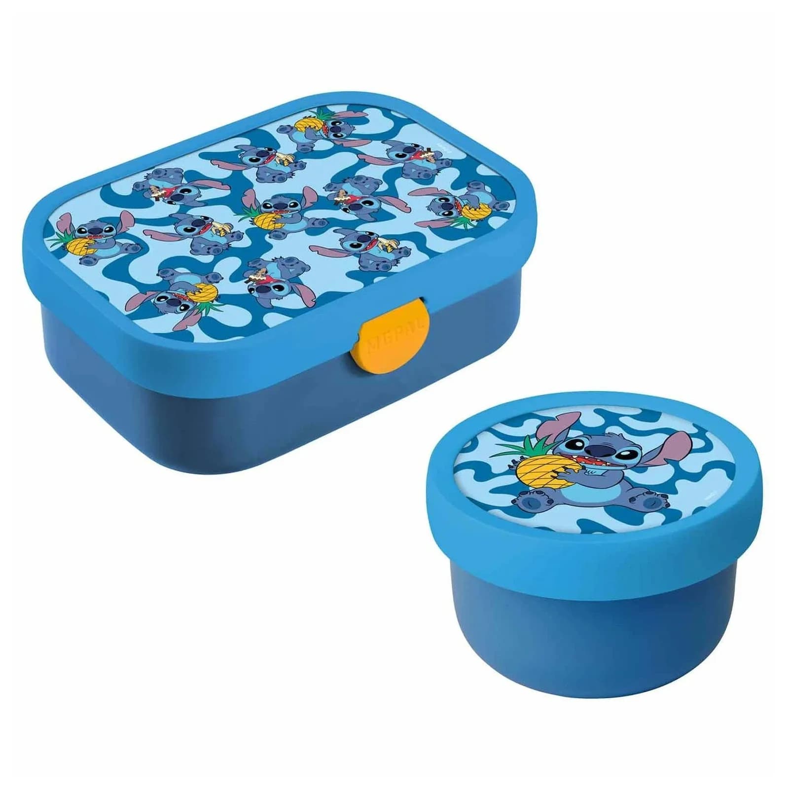 Mepal Bento-Set mit Obstbox 300 & 750 ml - Stitch Motiv