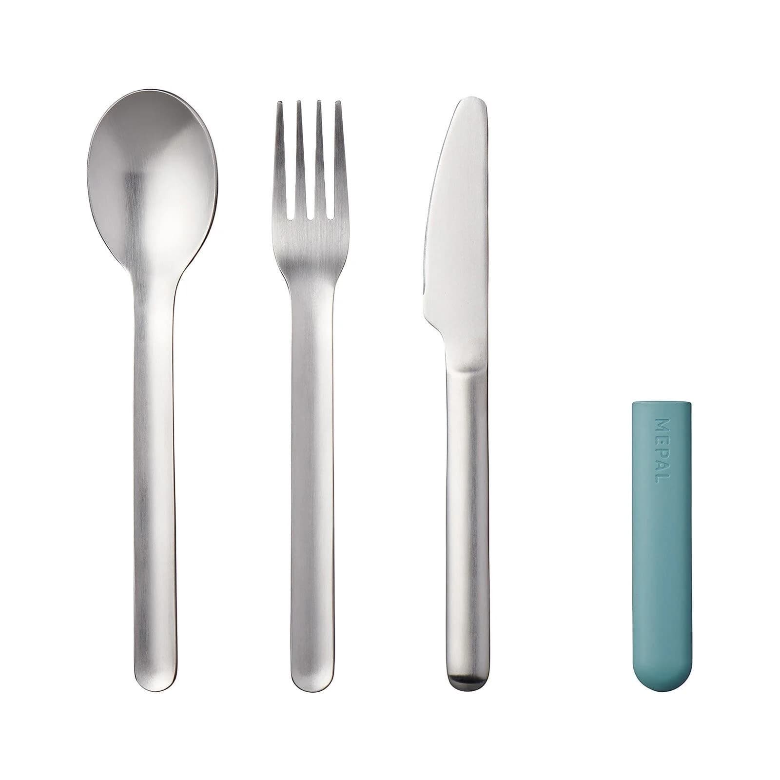 Mepal Besteckset BLOOM 3-teilig Nordic Green