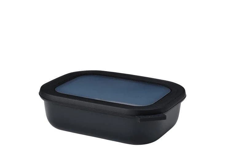Mepal Multischüssel CIRQULA Schwarz Rechteckig 1000 ml