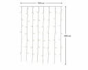 Lumineo Lichtervorhang 120 LEDs Warmweiß Timer IP44 Bild 3