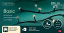 Lumineo LED-Lichterkette BASIC 80 LED 6 m warm weiß dimmbar Timer Bild 2