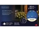 Lumineo Buchsbaumhecken-Netzbeleuchtung 80 LED Warmweiß Bild 2