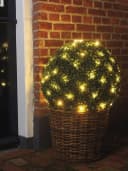 Lumineo Buchsbaumhecken-Netzbeleuchtung 80 LED Warmweiß Bild 3