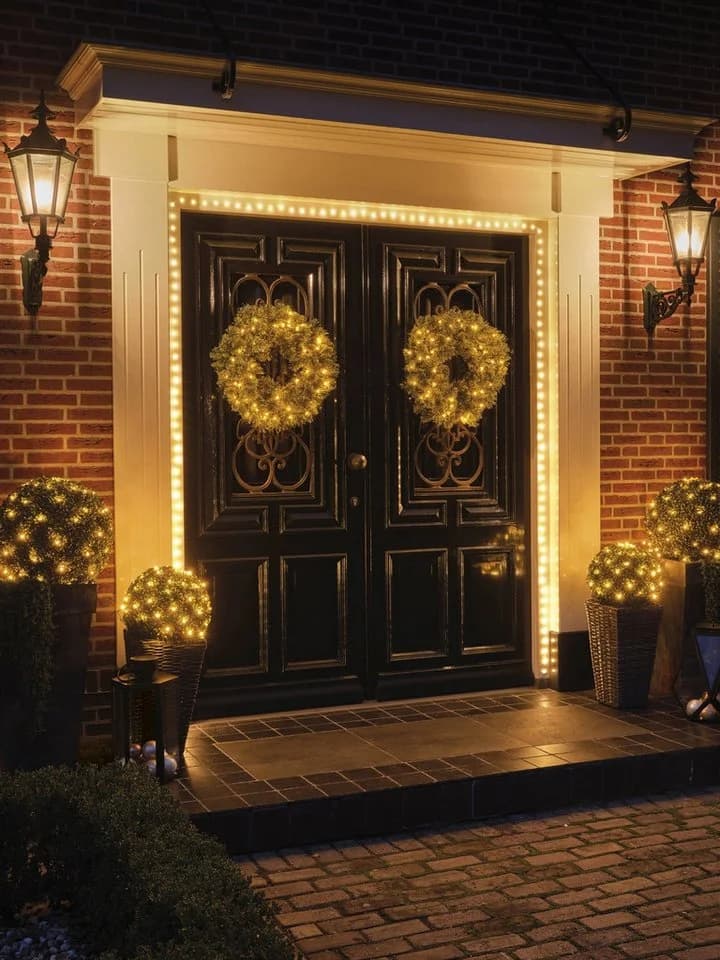 Lumineo Buchsbaumhecken-Netzbeleuchtung 80 LED Warmweiß - Bild 5