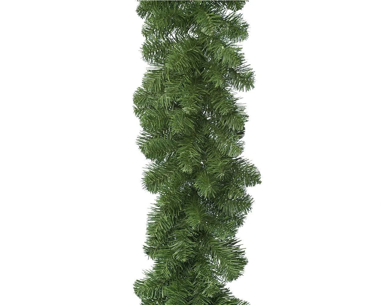 Kaemingk Tannengirlande 2,7m Grün PVC Soft-Nadeln - Bild 2