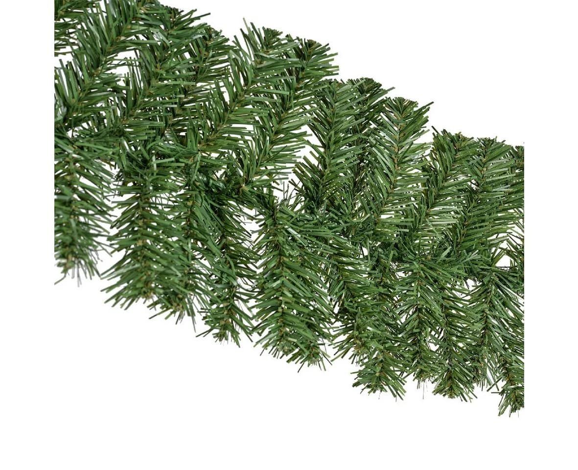Kaemingk Tannengirlande 2,7m Grün PVC Soft-Nadeln - Bild 3