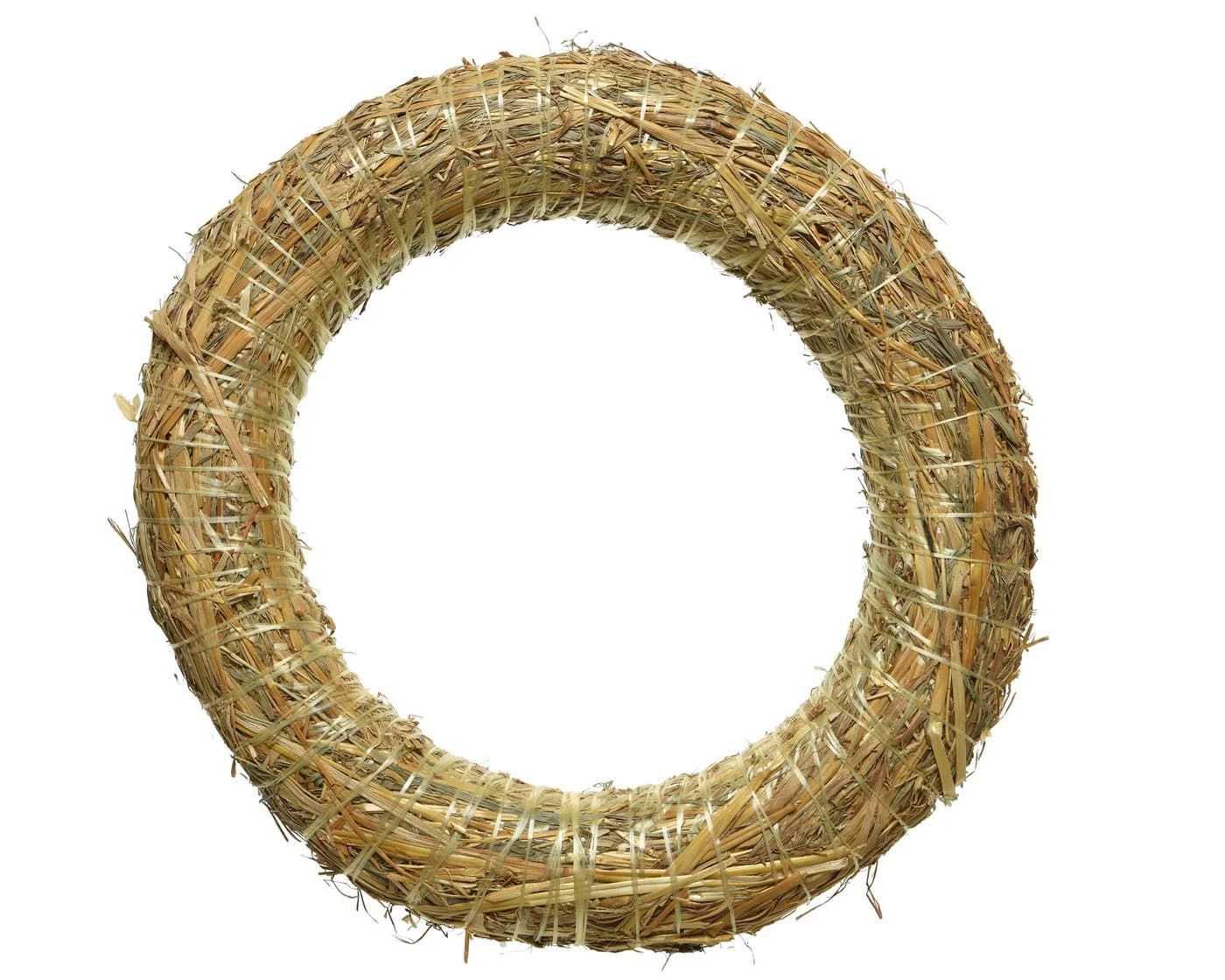 Kaemingk Bastelkranz Strohkranz 40cm Natur - Bild 2