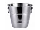 Koopman Sektkühler Edelstahl 22 cm Silber Bild 2