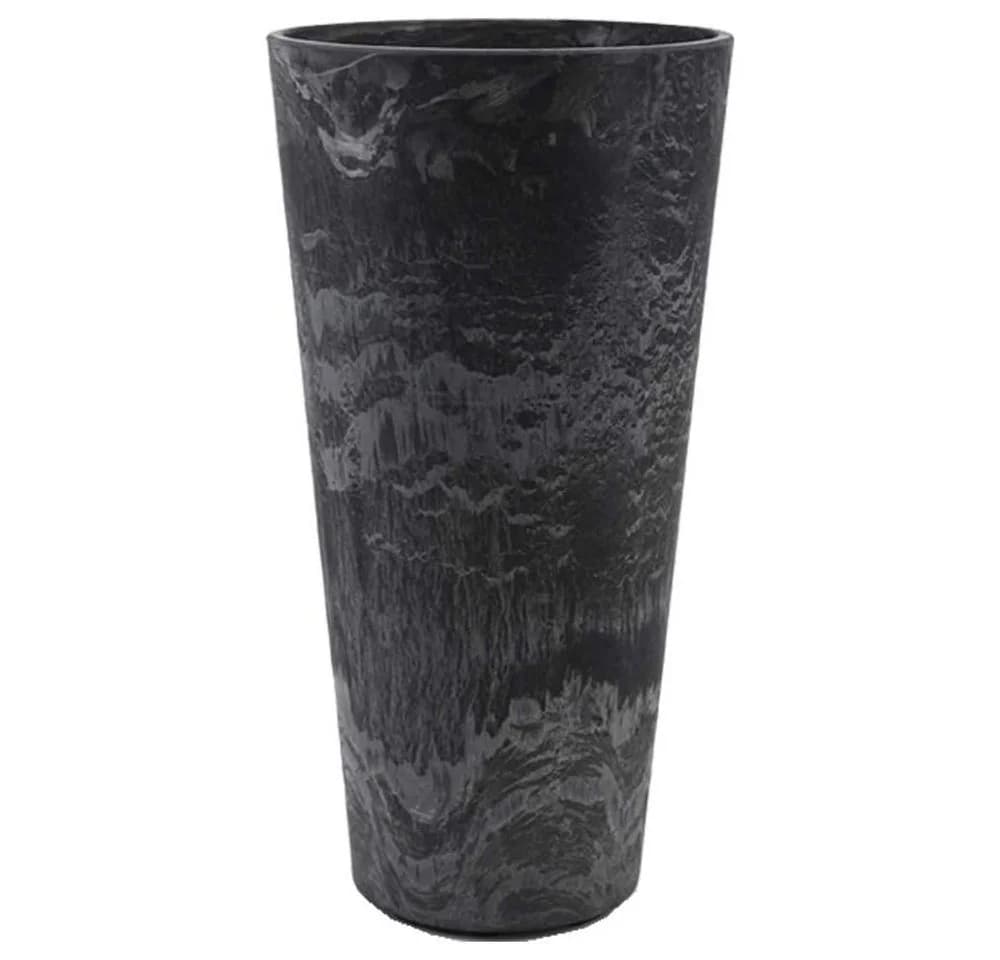 Artstone Blumenkasten CLAIRE Schwarz mit Drainagesystem - Bild 2