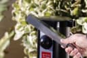 UBBINK SOLARIS ELITE Gartendusche Schwarz-Silber mit Solar-Heizung Bild 3