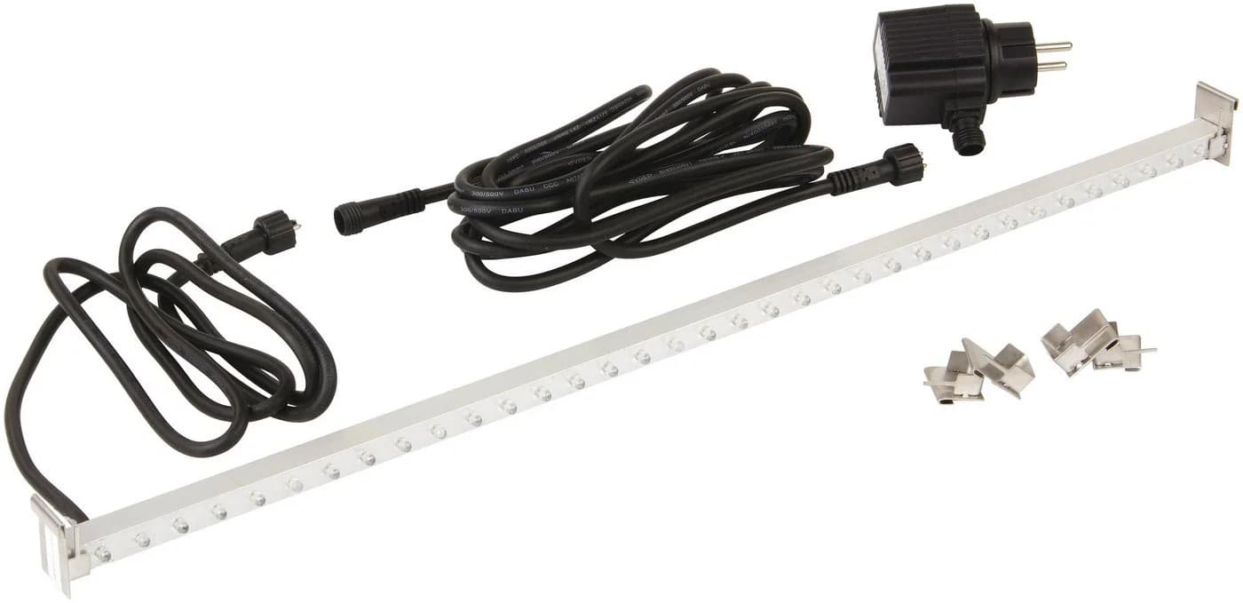 Ubbink LED Lichtleiste 60cm grau aluminiumfarben - Bild 2