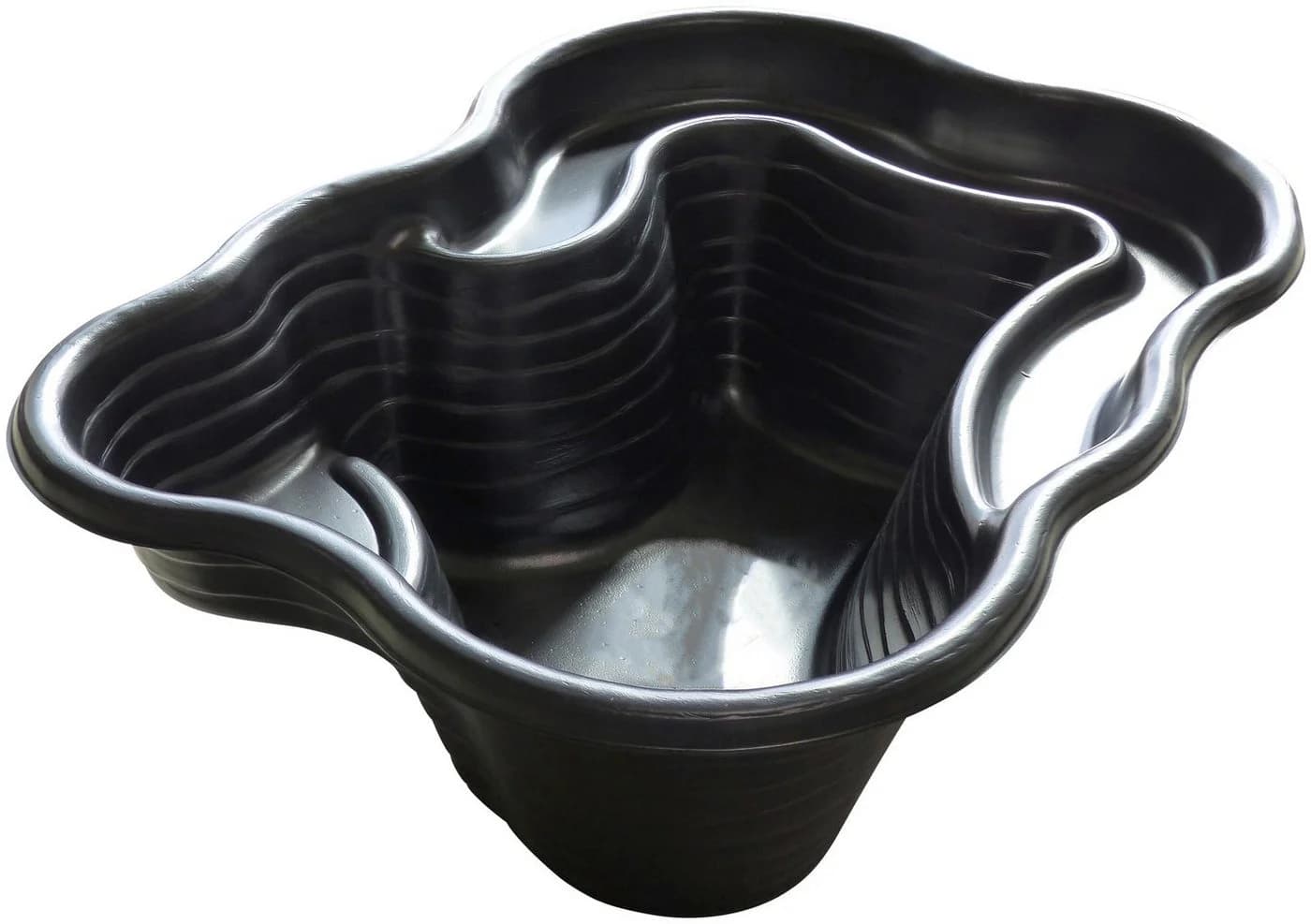 Ubbink Fertigteich Iris SI Schwarz Polyethylen