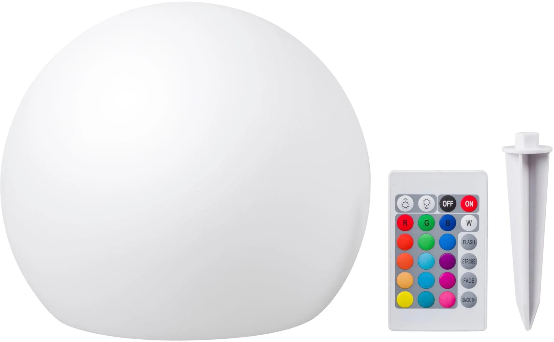 Ubbink MultiBright Solar Float 20 LED Gartenleuchte Weiß Solar