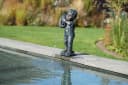 Ubbink Wasserspeier Yannick Bronze Polyresin Teichdekoration Bild 3