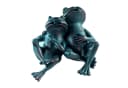 Ubbink Wasserspeier Zwei Frösche 2-strahlig Bronze Polyresin Bild 1