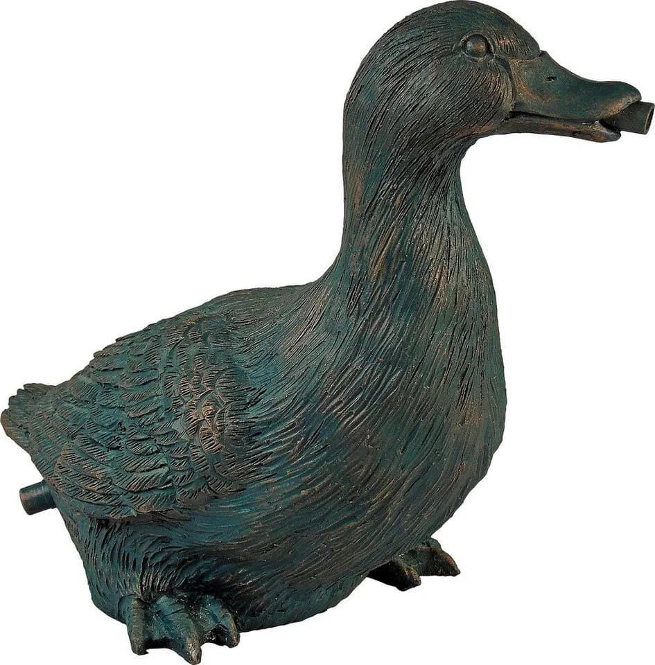 Ubbink Wasserspeier Ente aus Polyresin