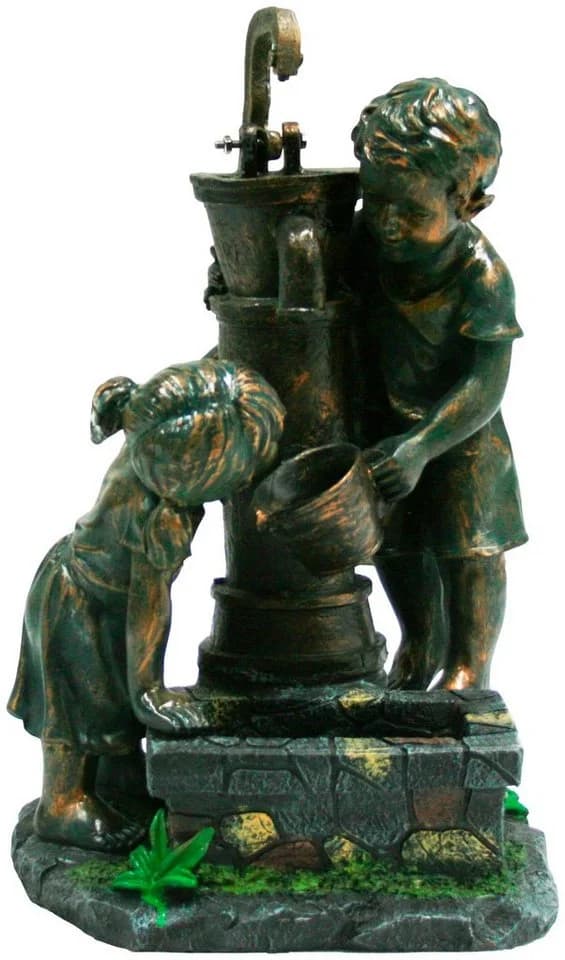 Ubbink Gartenbrunnen Atlanta Grau Polyresin Rustikal - Bild 2